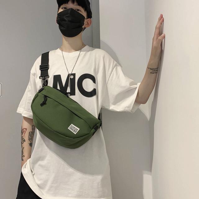 【未使用】STONE  ショルダーバッグ　カーキ 美品未使用】STONE ISLAND ショルダーバッグ カーキ STONE ISLAND