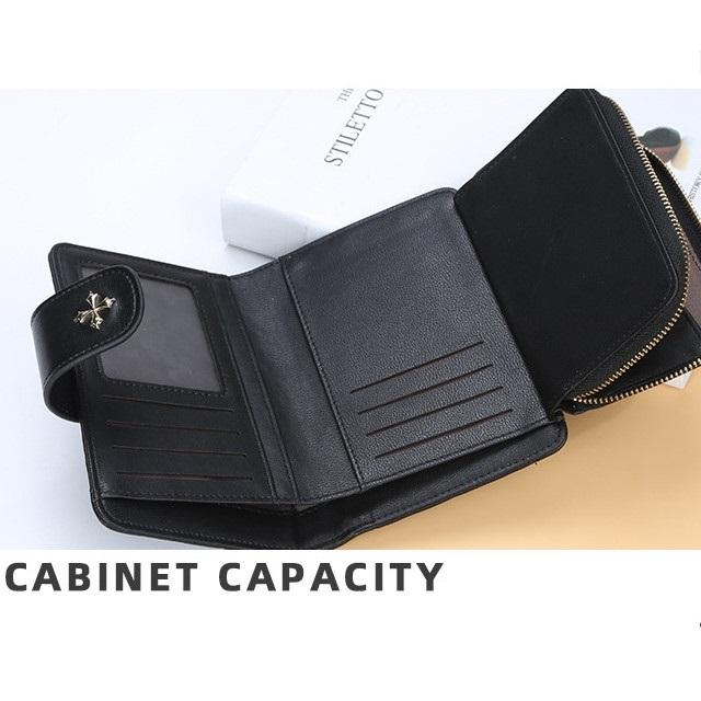 レディース 財布 二つ折り財布 5色 ゴールド ワインレッド ブラック