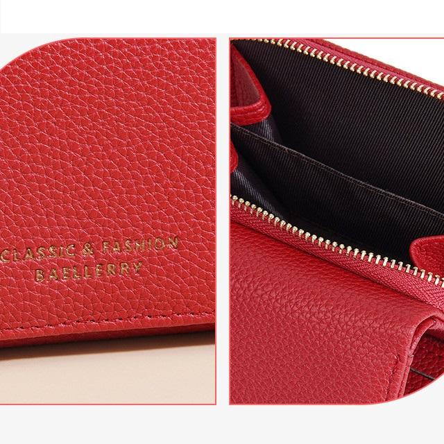 レディース 財布 三つ折り財布 ミニ財布 10COLOR 三つ折り 小銭入れ