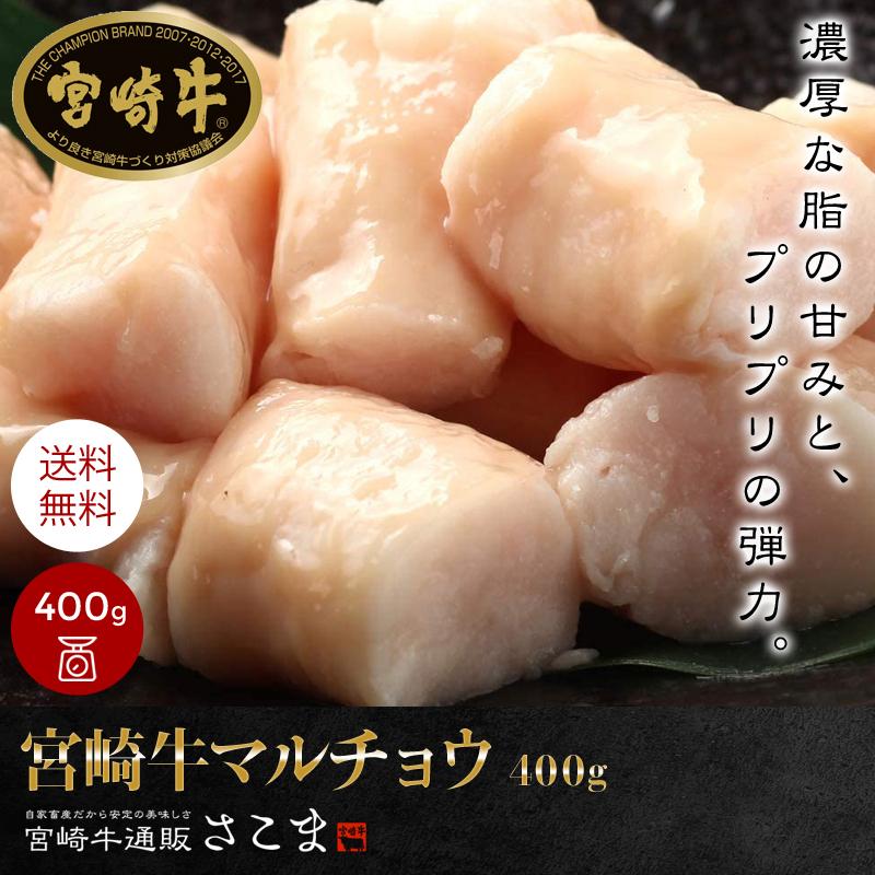 牛肉 肉 和牛 「宮崎牛 マルチョウ 400g」焼肉 ギフト プレゼント 贈答