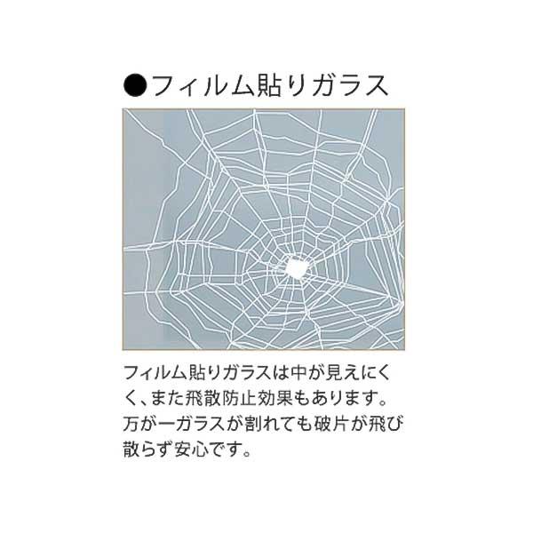 レンジボード レンジ台 キッチンボード 幅60 開梱設置 石目柄 セラミック柄 WH BK フィルム貼りガラス ノヴァ 60レンジ ゴミ箱付属していません｜miyazakiuchiyamakagu｜04