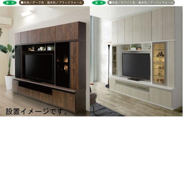 1400壁面テレビボード TVB TVボード テレビ台 140cm幅 ハイタイプ 本体2色×前板50色＝100通り対応 国産 開梱設置