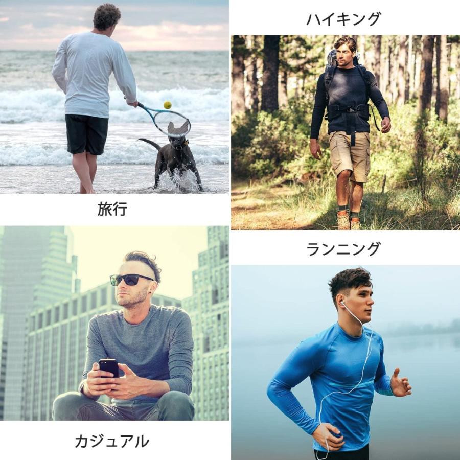 一番の 登山 クライミング用品 バリーフ Baleaf スポーツシャツ 長袖 Tシャツ メンズ 吸汗 速乾 ランニング インナーシャツ 登山 Upf50 Uvカット 紫外線防止 ロン Www Threeriversofs Com