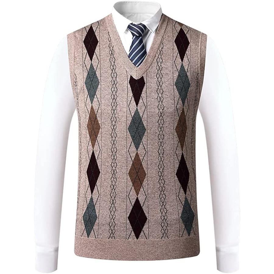 好きに インナー マタニティ下着 Ceen ベスト メンズ ニット Vネック 春秋冬 ニットベスト ビジネス カジュアル アーガイル柄 おしゃれ 袖なし インナー 暖かい 保温 防寒 Www Threeriversofs Com