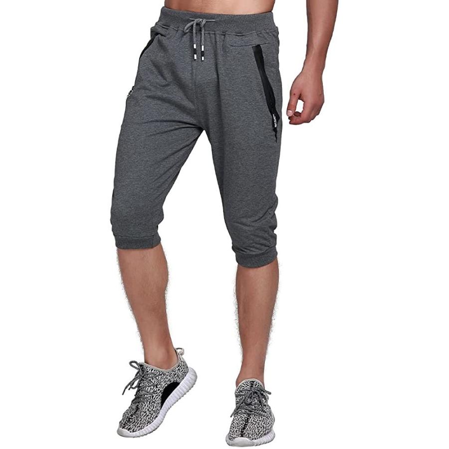 現品 Gopune メンズ ショートパンツ メンズパンツ 7分丈 メンズスポーツパンツ ジョガーパンツ ランニング スポーツ トレーニング ジム スフィット Supplystudies Com