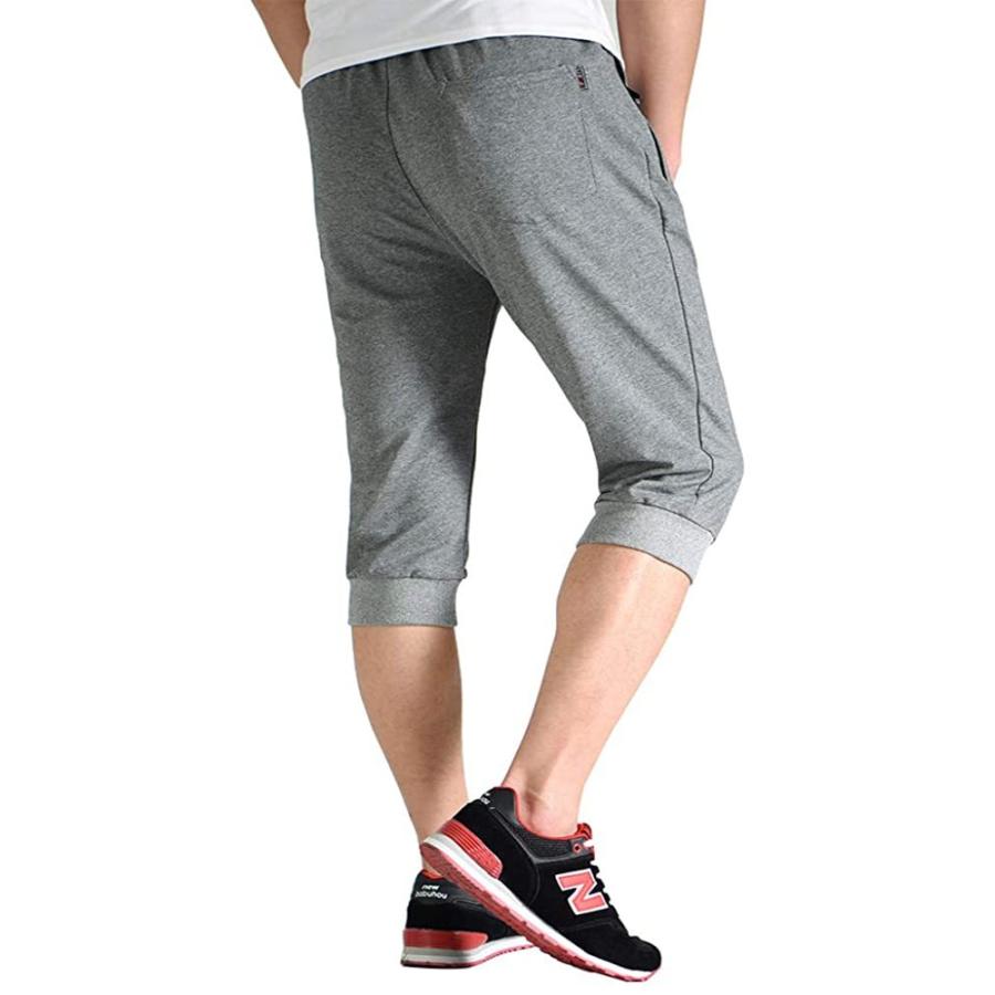 現品 Gopune メンズ ショートパンツ メンズパンツ 7分丈 メンズスポーツパンツ ジョガーパンツ ランニング スポーツ トレーニング ジム スフィット Supplystudies Com