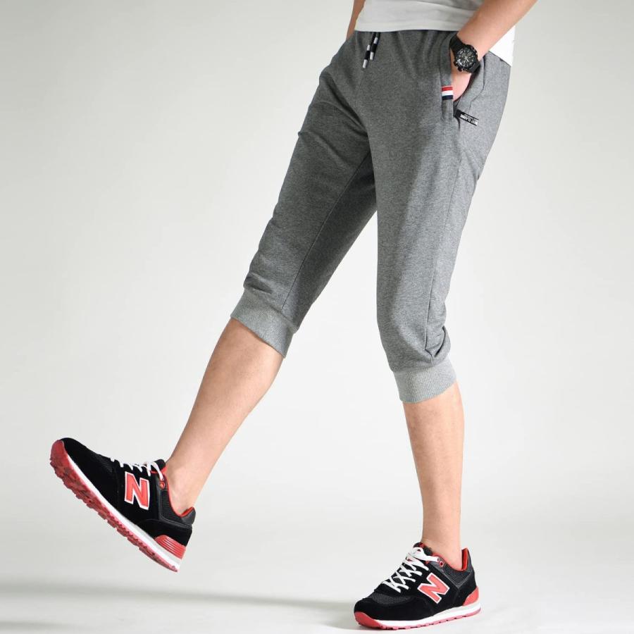 現品 Gopune メンズ ショートパンツ メンズパンツ 7分丈 メンズスポーツパンツ ジョガーパンツ ランニング スポーツ トレーニング ジム スフィット Supplystudies Com