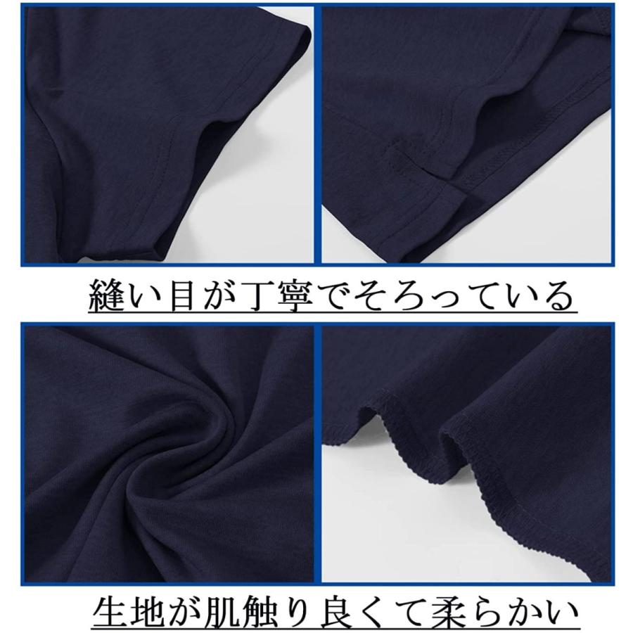 YSENTO ポロシャツ 半袖 レディース スリム 吸汗速乾 ビジネス 通勤 スポーツウェアー カジュアル Tシャツ 襟付き ネイビー M|miyokoshop|06
