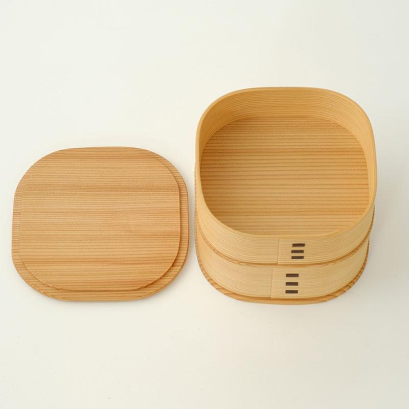 みよし漆器本舗 お弁当箱 大館工芸社 曲げわっぱ くつわ 弁当箱 秋田杉