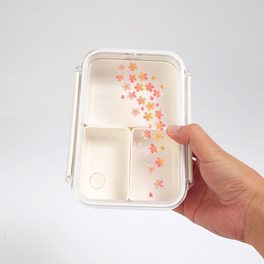 お弁当箱 500ml 食洗機対応 電子レンジ対応 子供 紀州塗り スクエア