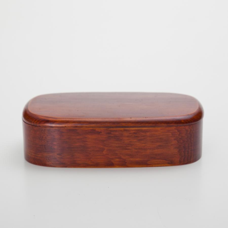 みよし漆器本舗 50％OFF 弁当箱 くり抜き 1段 500ml 木製 子供