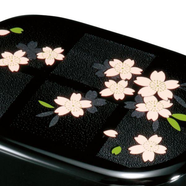 みよし漆器本舗 送料無料 紀州塗り お弁当箱 二段 687ml 平成二段弁当