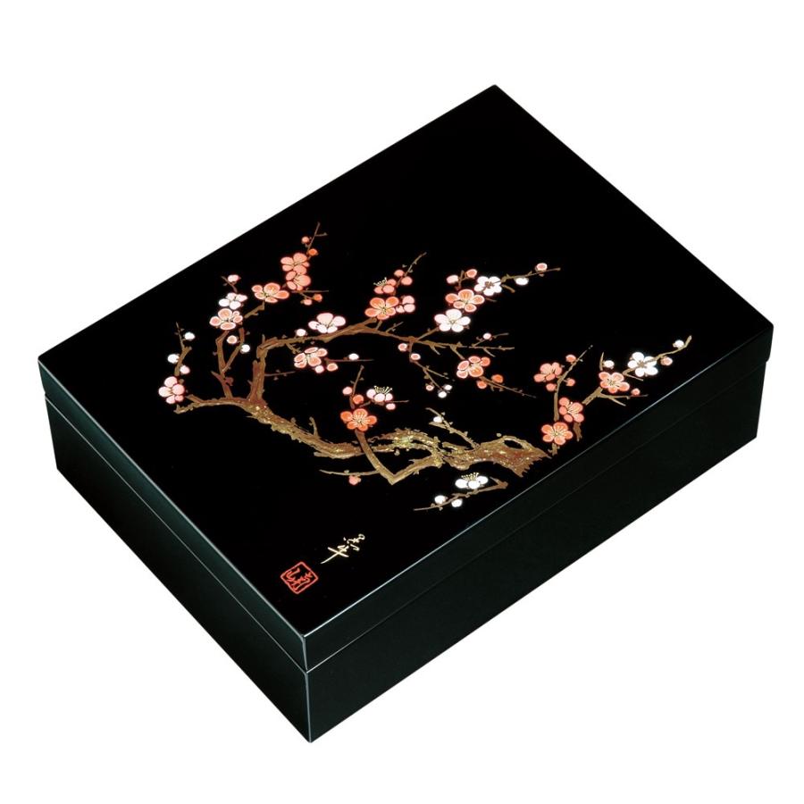 木製 尺１寸 合口文庫 香林 書類入れ 蓋付き 収納ボックス フタ付き 収納ケース 書類ケース 祝儀袋入れ レターケース 手紙入れ 小物入れ 日本製