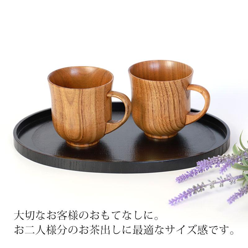 みよし漆器本舗 天然木製 小判盆 10寸 30cm 布貼り お盆 トレー みよし漆器本舗 天然木製 小判盆 10寸 30cm 布貼り お盆 トレー