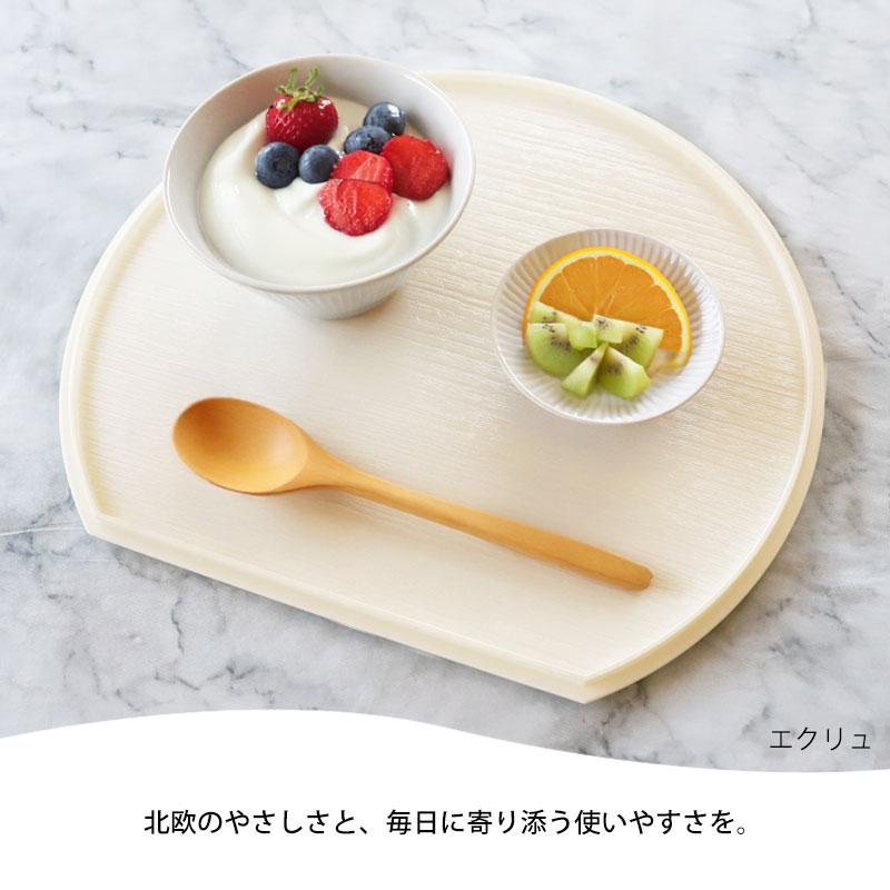 訳あり】 アウトレット 半月盆 36cm 同色 5枚セット 食洗機対応 滑り