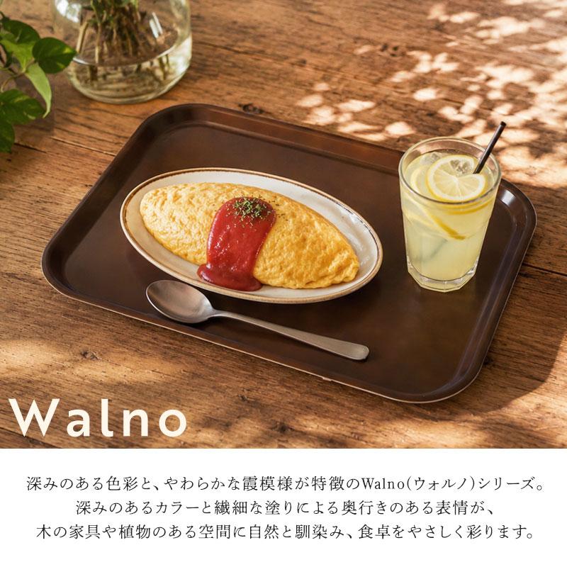 お盆 トレー Walno ウォルノ 41cm Mサイズ 滑り止め 耐熱仕様 耐冷仕様 紀州塗り 大きめ 日本製 おしゃれ かわいい スタッキング |  | 01