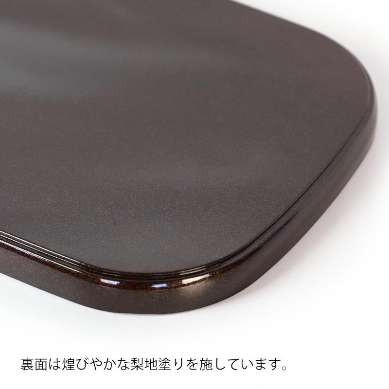 みよし漆器本舗 小判盆 36.3cm おぼん お盆 トレー 朱塗り 角型 みよし漆器本舗 小判盆 36.3cm おぼん お盆 トレー 朱塗り 角型