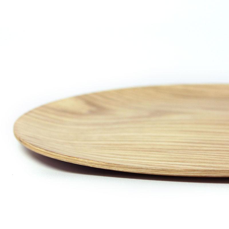 みよし漆器本舗 50％OFF プレート 天然木製 トレー 25cm お皿