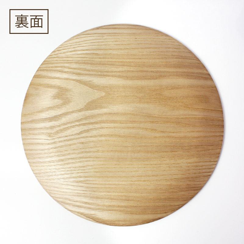 みよし漆器本舗 プレート 天然木製 トレー 25cm お皿 ディッシュ