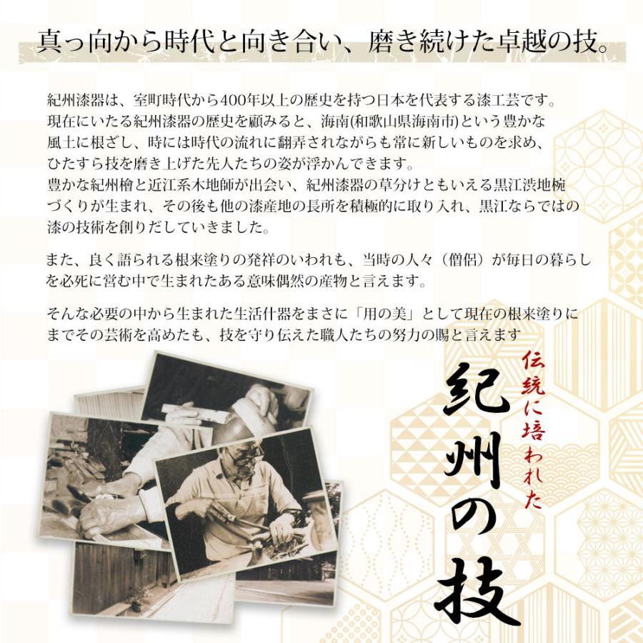 みよし漆器本舗 紀州塗り お盆 トレー 長手盆 10寸 すみ切トレー 黒 花