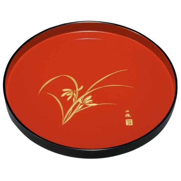 丸盆 楽天市場】【10％OFF 9/4 20時〜】 丸盆 お盆 花丸春秋 成願義夫