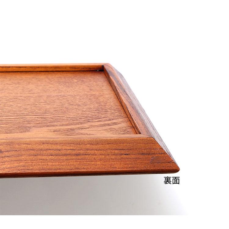 みよし漆器本舗 10%OFF トレー お盆 天然木製 羽反 31cm 長角膳 漆塗り
