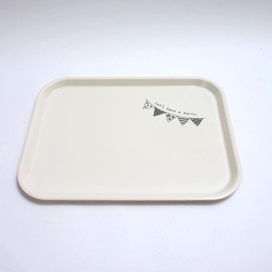 みよし漆器本舗 お盆 食洗機対応 ノンスリップトレー Let's have a