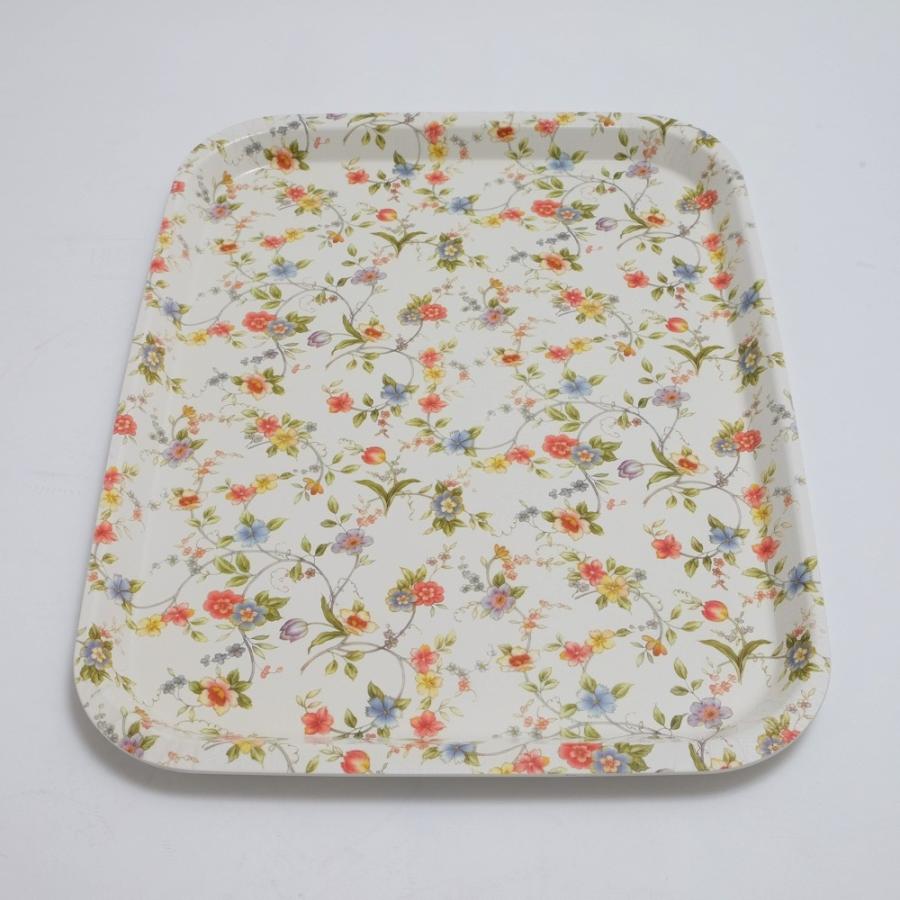 みよし漆器本舗 ノンスリップトレー サニーガーデン 43cm（L） 日本製