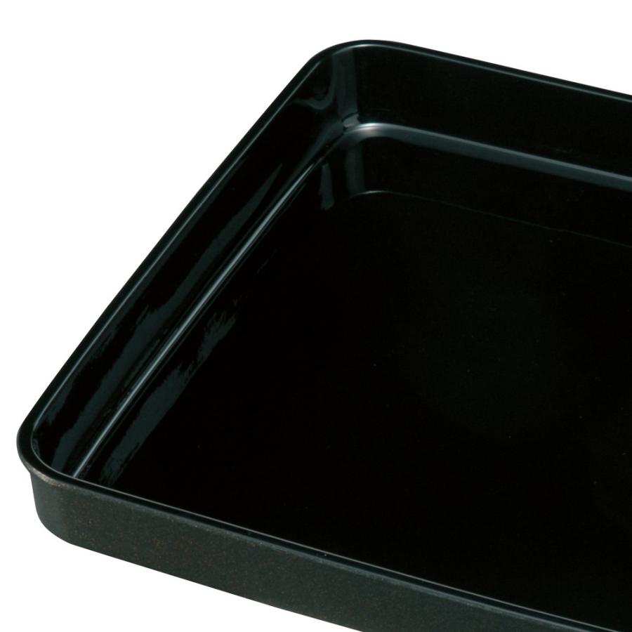 みよし漆器本舗 日本製 11寸 33.5cm お盆 トレー 和 トレイ 仏具 PC 黒