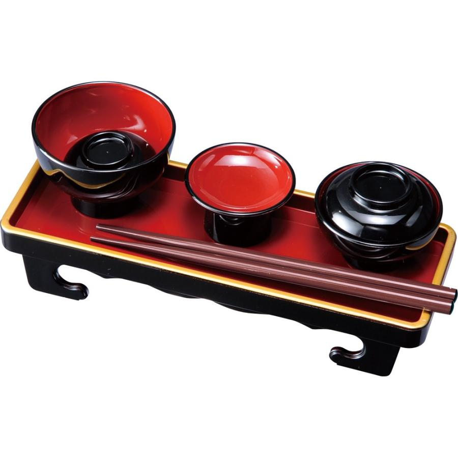 みよし漆器本舗 仏膳セット 6.5寸 19.5cm 日本製 供え物 供物 仏具