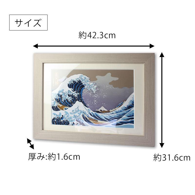 葛飾北斎 富嶽三十六景 神奈川沖浪裏 浮世絵 おしゃれ画 額入り 葛飾北斎 富嶽三十六景 神奈川沖浪裏 浮世絵 おしゃれ画 額入り