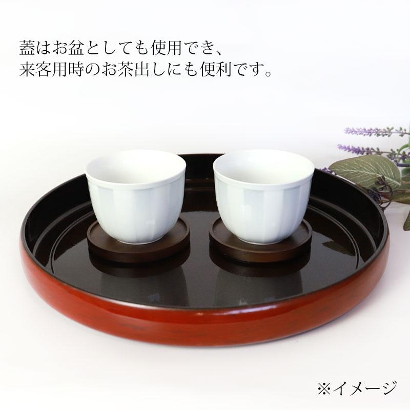 みよし漆器本舗 茶びつ 茶櫃 日本製 紀州塗り 紀州漆器 31cm みよし漆器本舗 茶びつ 茶櫃 日本製 紀州塗り 紀州漆器 31cm