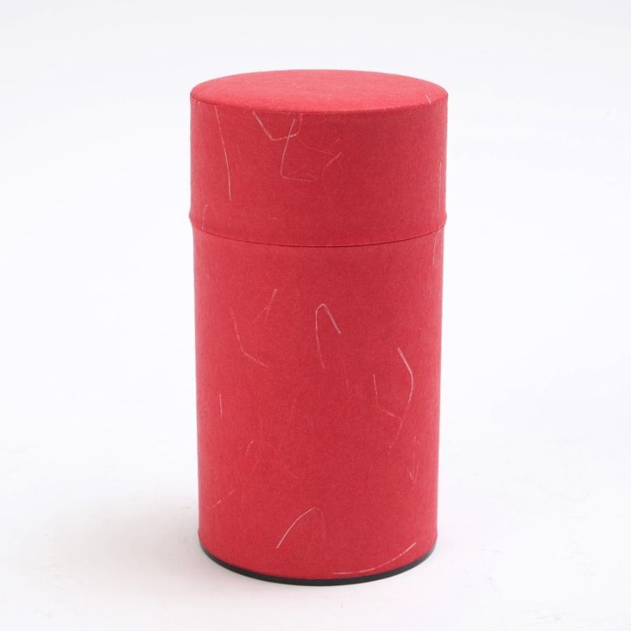 みよし漆器本舗 【クーポン有】 茶筒 日本製 ぽッ・かん（L） レッド