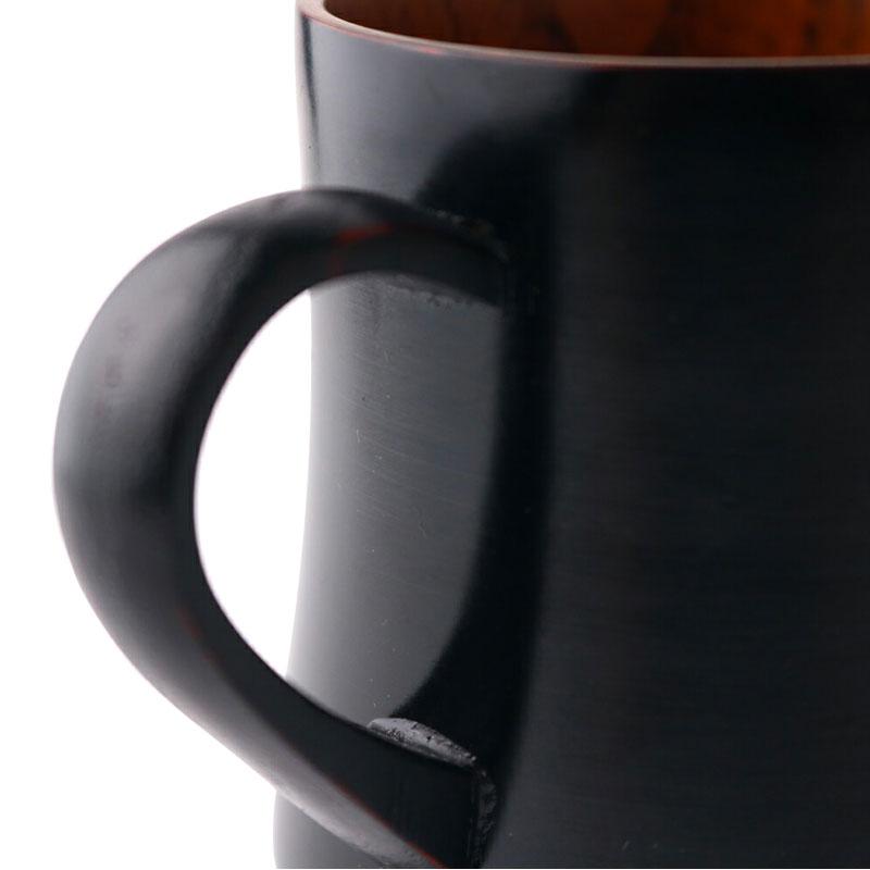 みよし漆器本舗 マグカップ 天然木製 くつろぎマグカップ コーヒー