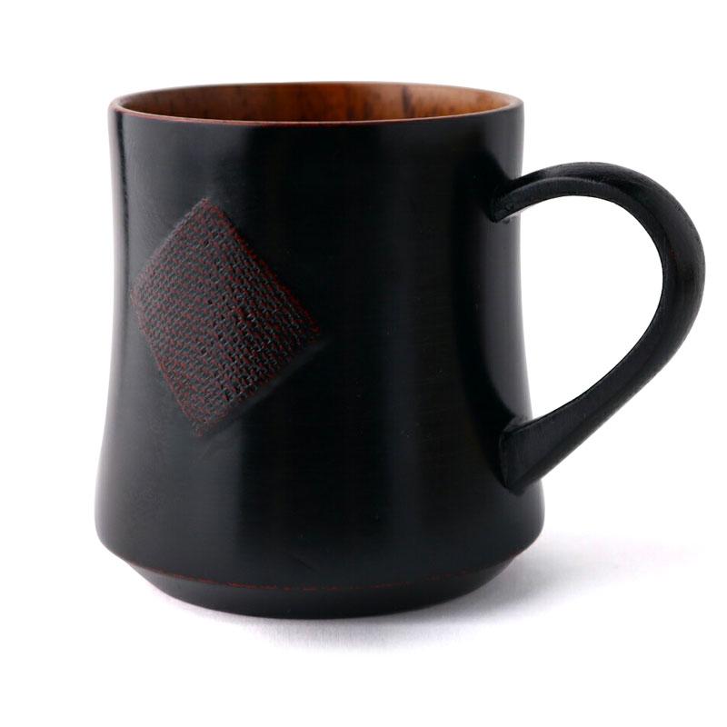 みよし漆器本舗 マグカップ 天然木製 くつろぎマグカップ コーヒー