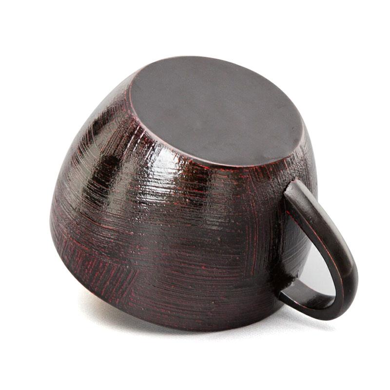 みよし漆器本舗 50%OFF マグカップ 天然木製 大和型 ティーカップ 曙