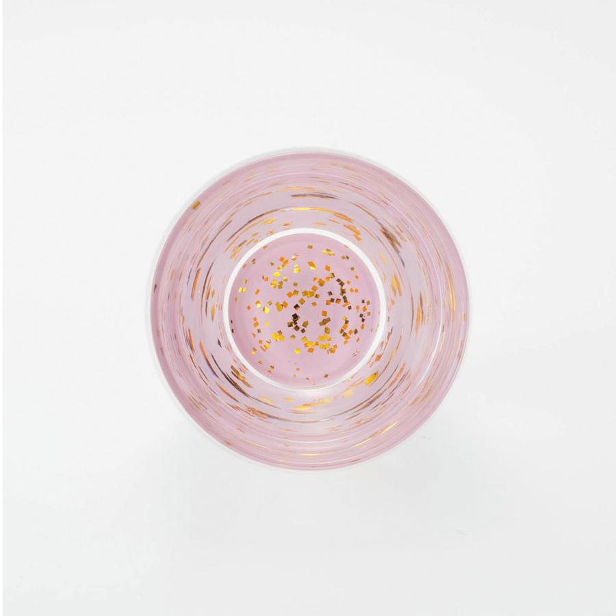 紀州塗り ぬりもん de Verre 冷酒グラス きらり 5点セット 送料無料 ガラス デ ヴェール 日本製 国産の画像