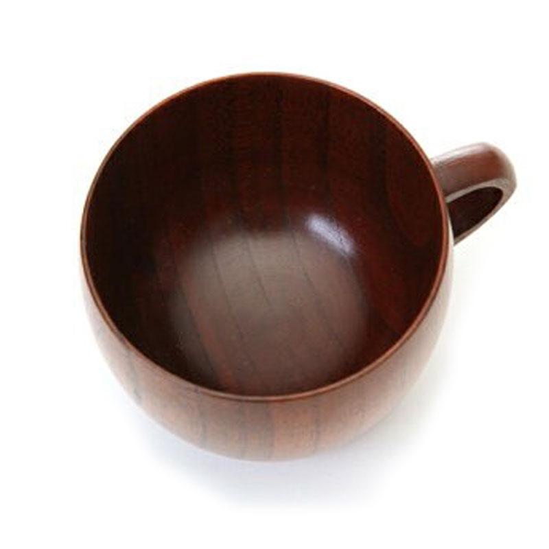 みよし漆器本舗 マグカップ 天然木製 大和型 コーヒーカップ 漆塗り