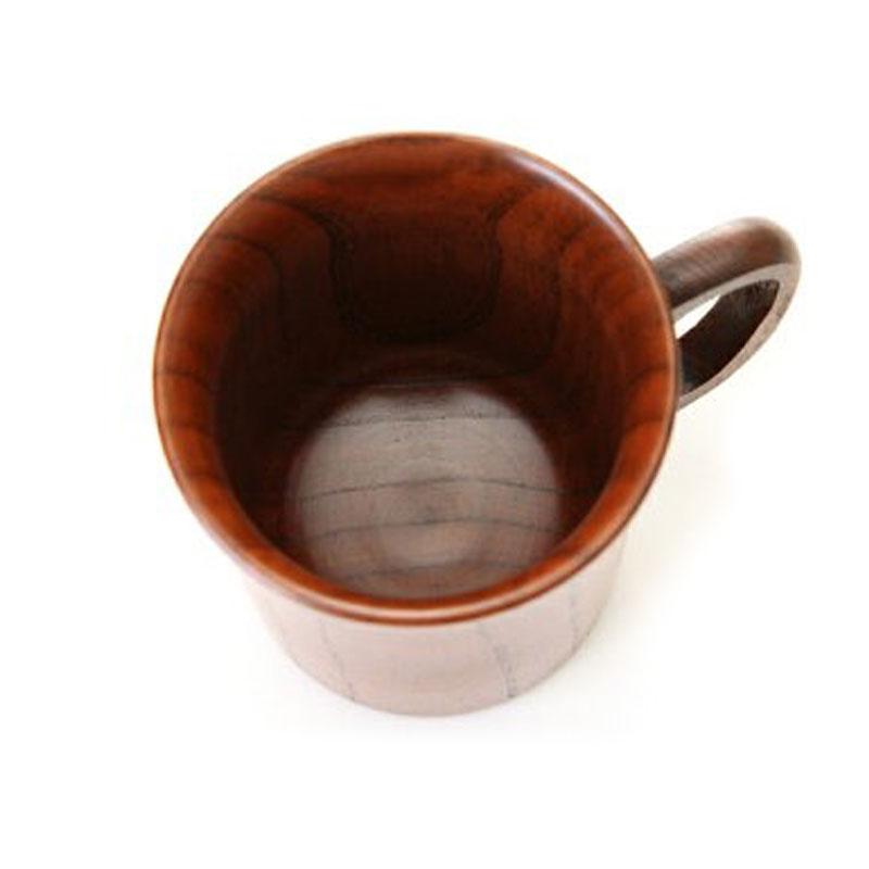 みよし漆器本舗 天然木製 マグカップ 羽反型 漆塗り コーヒーカップ 漆