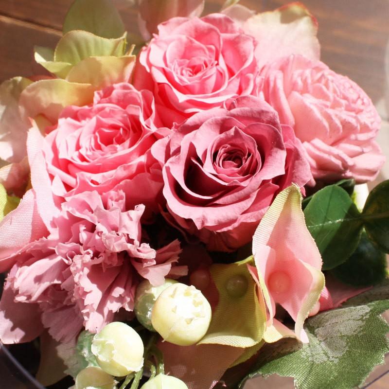 母の日 ギフト プリザーブドフラワー アレンジ お花 かわいい バラ