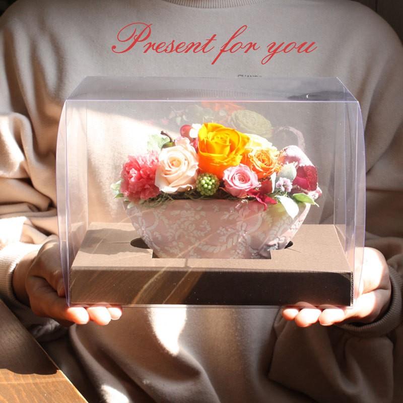 母の日 ギフト プリザーブドフラワー ジニアール アレンジ お花 かわいい カーネーション バラ あじさい アジサイ プレゼント そのまま飾れる インテリア お祝い Fl 04 曲げわっぱと漆器 みよし漆器本舗 通販 Yahoo ショッピング