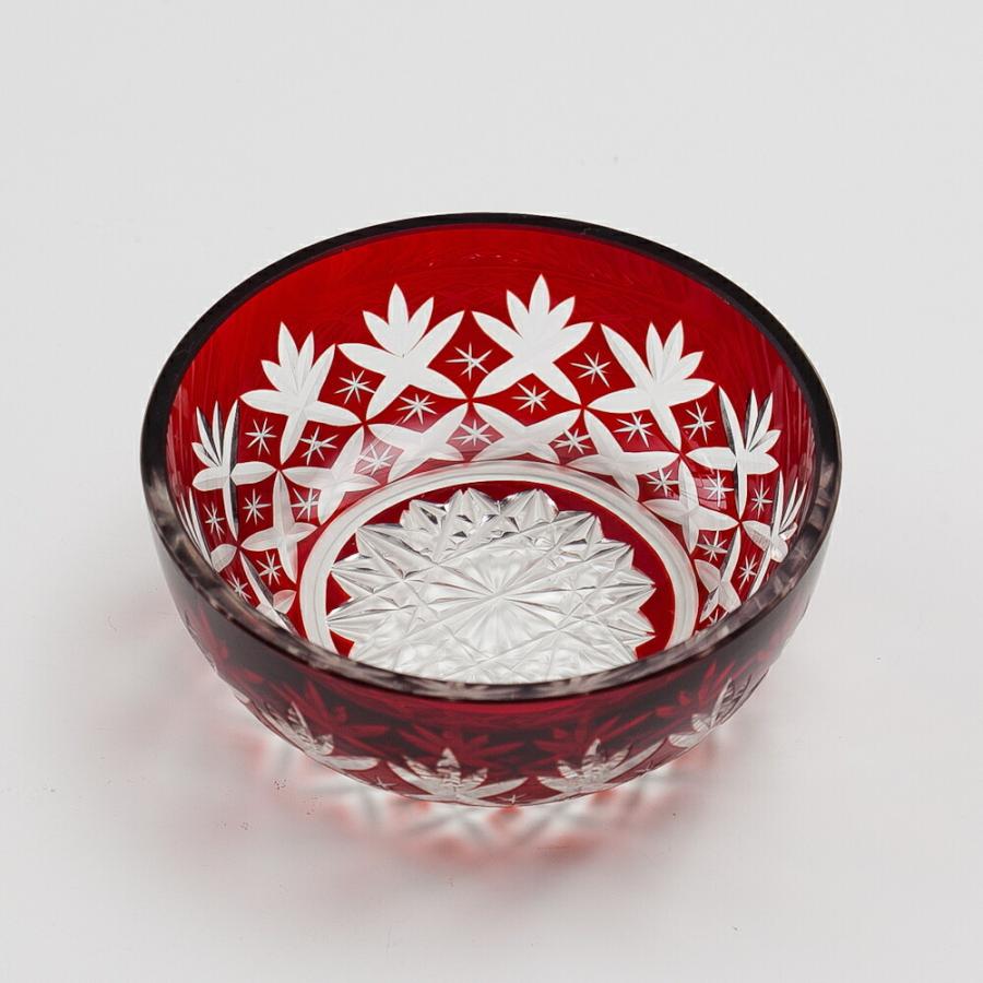 みよし漆器本舗 切子 小鉢皿 ガラス おしゃれ 皿 器 うつわ デザート皿