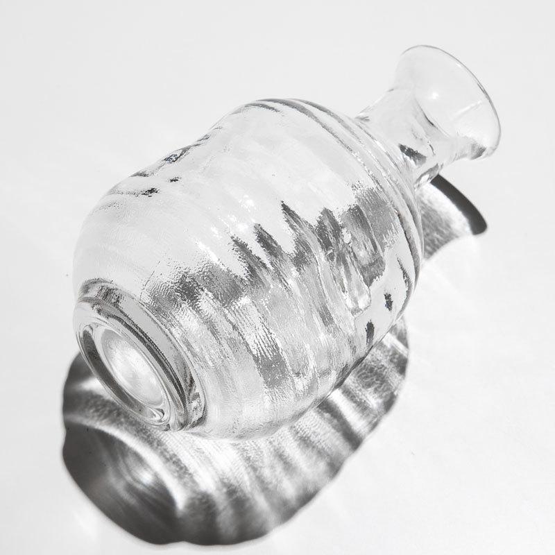 みよし漆器本舗 徳利 ガラス 日本酒 冷酒 お酒 酒器 230cc クリア 食洗