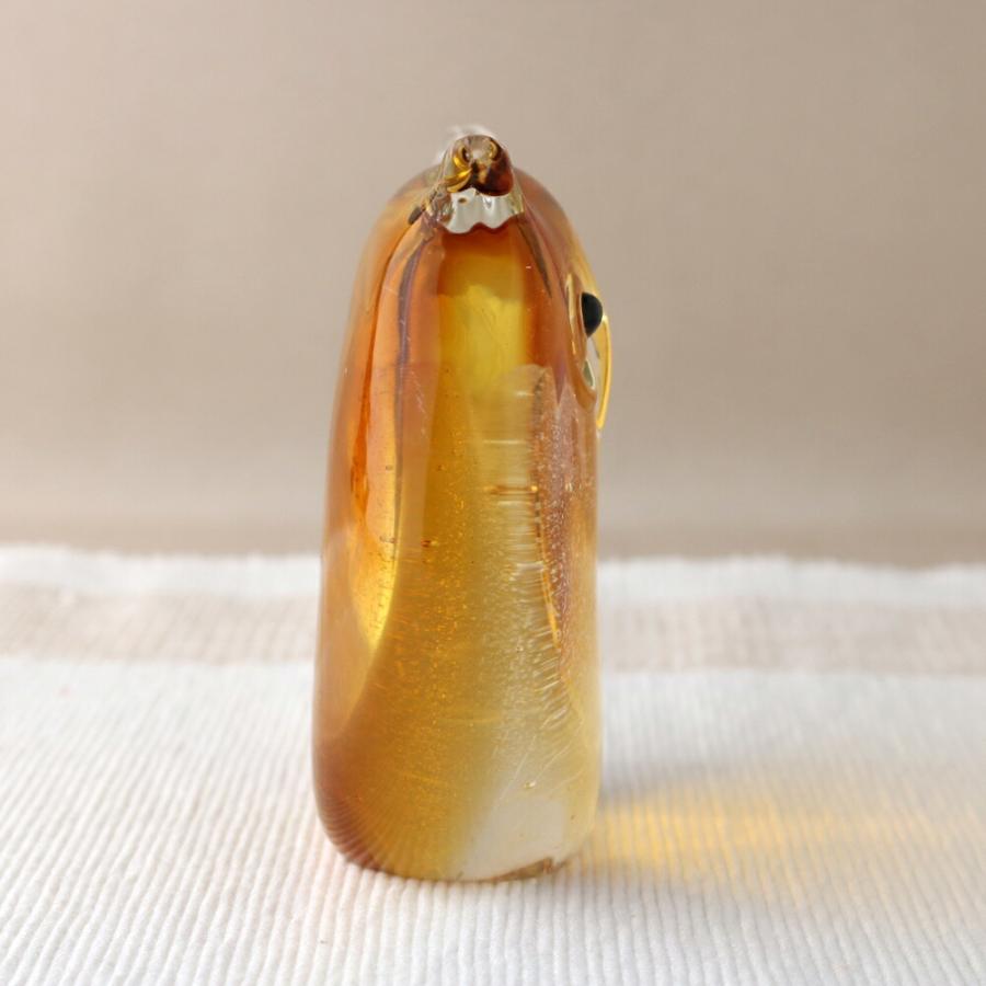 みよし漆器本舗 食洗機対応 手づくり ガラスオブジェ ふくろう