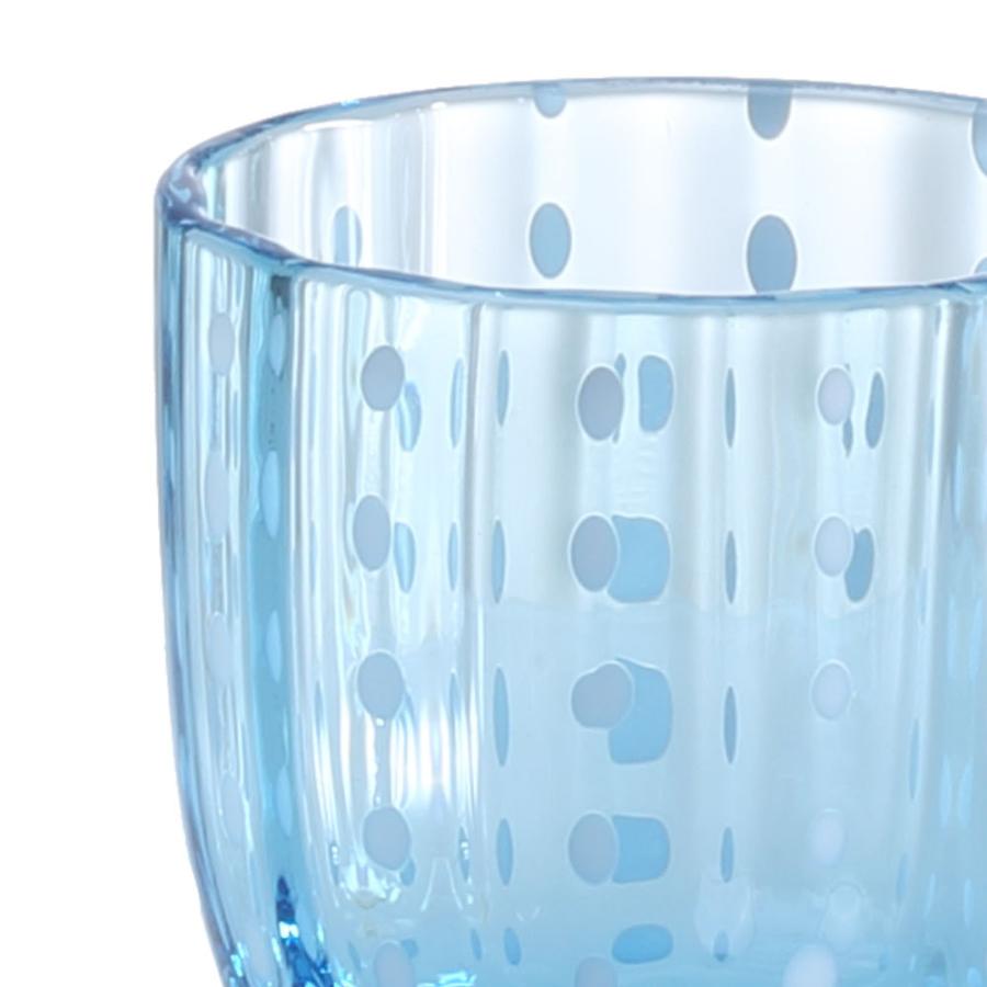 お猪口 ぐい呑み グラス 日本酒グラス おしゃれ ガラス 60ml 酒器 ブルー ドット模様 食洗機対応 アウトレット50 Off 曲げわっぱと漆器 みよし漆器本舗 通販 Paypayモール