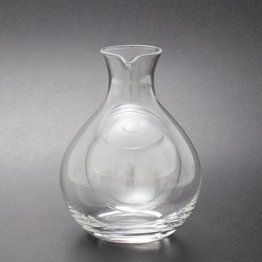 みよし漆器本舗 10％OFF ガラス 徳利 冷酒 200cc（1合） 氷ポケット付