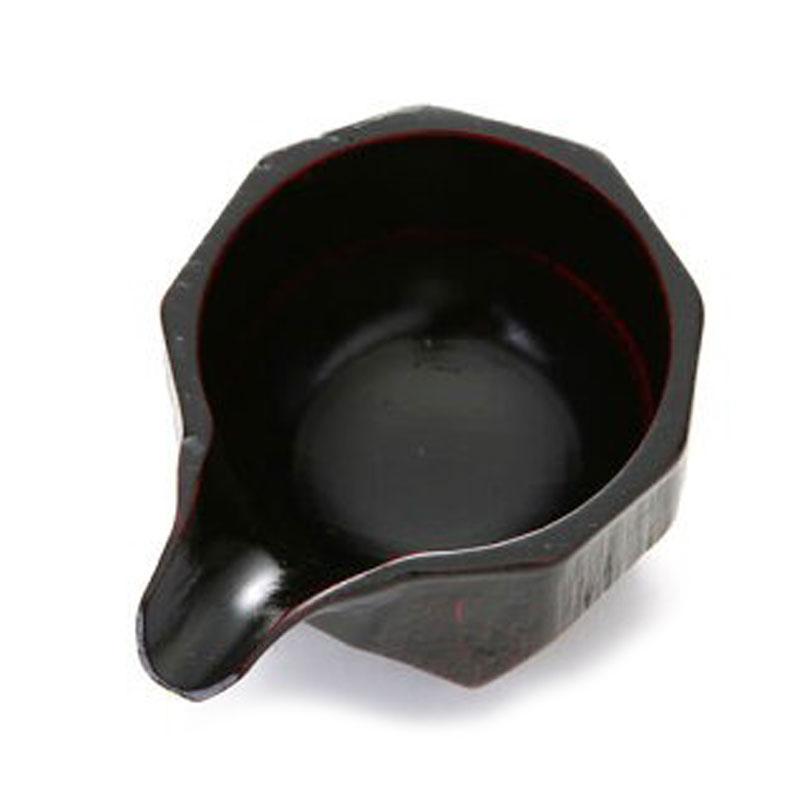 みよし漆器本舗 50%OFF 天然木製 片口 曙 黒 漆塗り 酒器 日本酒 小鉢