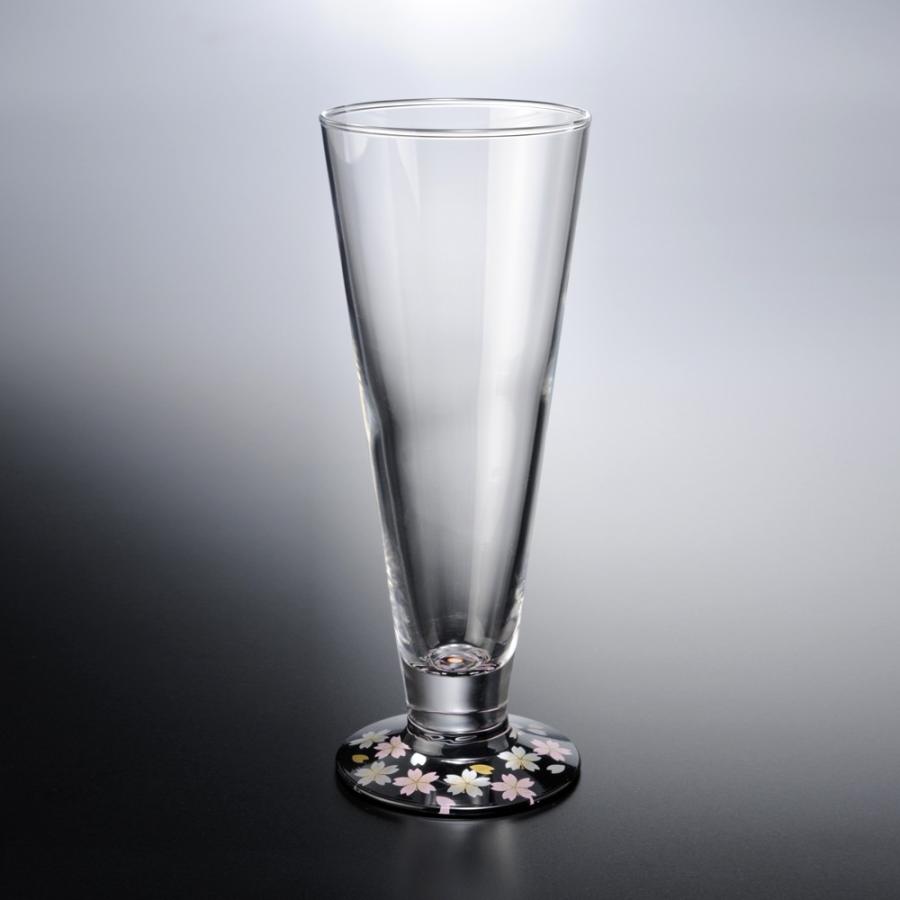 みよし漆器本舗 紀州塗り ぬりもん de Verre ピルスナー ビールグラス