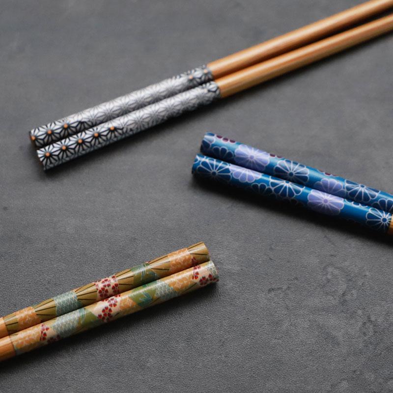 みよし漆器本舗 【50%OFF】 お箸セット おはし 5膳セット 竹製 22.5cm