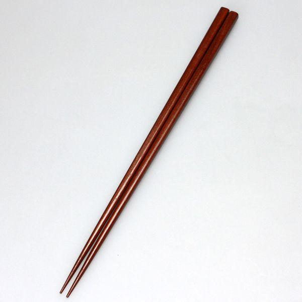 天然木製 銘木菜箸 紫檀仕上 32cm お箸 おはし さいばし 菜ばし